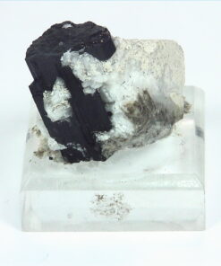 Quarts Crystal with Black Tourmaline Crystals,MS,786