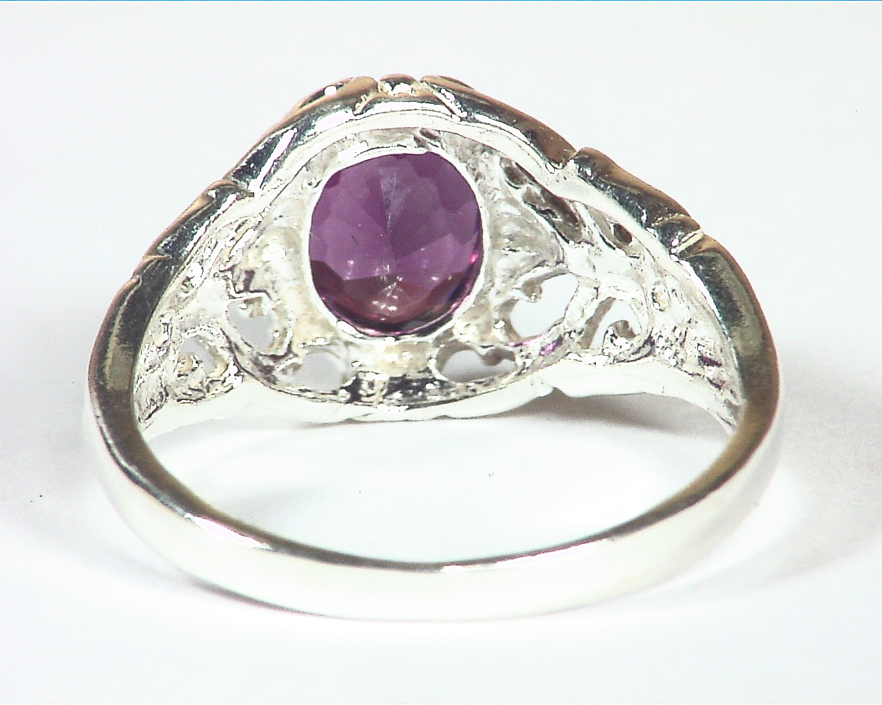 Red Spinel Natural Genuine Gemstone Set in Sterling Silver lady,s Ring RSS,1143 - Image 3