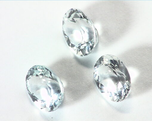 White Topaz Natural Genuine Gemstone Lot 3 pieces 10.08 CT GSG 118 - Image 3