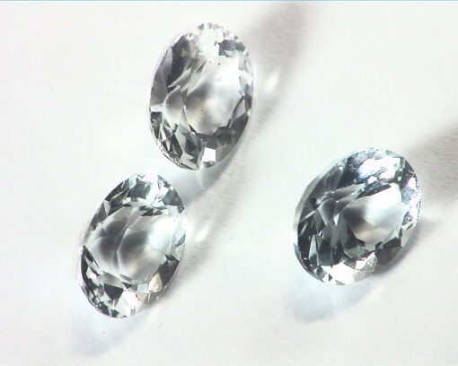 White Topaz Natural Genuine Gemstone Lot 3 pieces 10.08 CT GSG 118 - Image 5