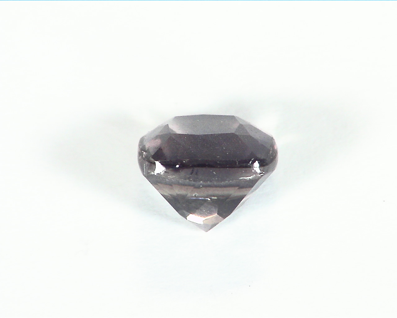 Gray Quartz Faceted Genuine Gemstone 3.26 CT GSG,9 - Image 4