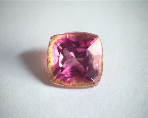 Rose Quartz Sterling Silver Lady's Ring 4.19 CT GSG,245