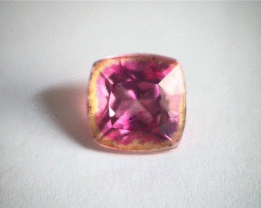 Rose Quartz Sterling Silver Lady's Ring 4.19 CT GSG,245 - Image 2