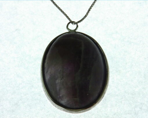 Amethyst Sterling Silver Pendant.