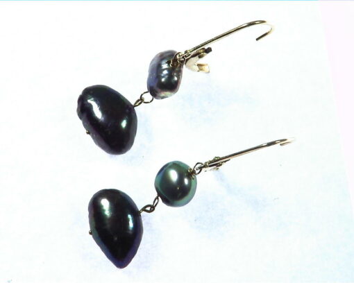 Black Pearl Earrings