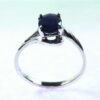 Blue Sapphire Sterling Silver