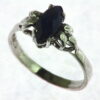 Blue Sapphire Sterling Silver Ring