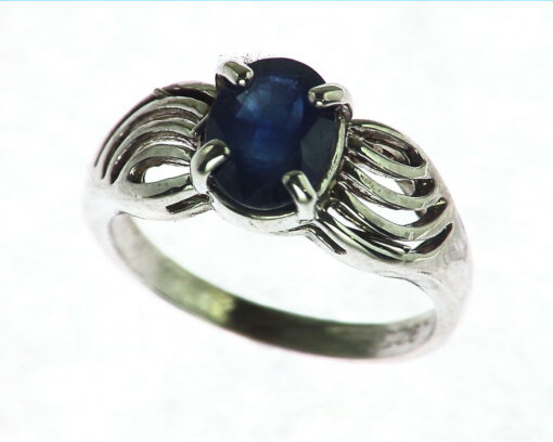 Blue Sapphire Sterling Silver