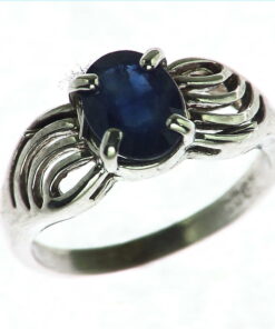Blue Sapphire Sterling Silver