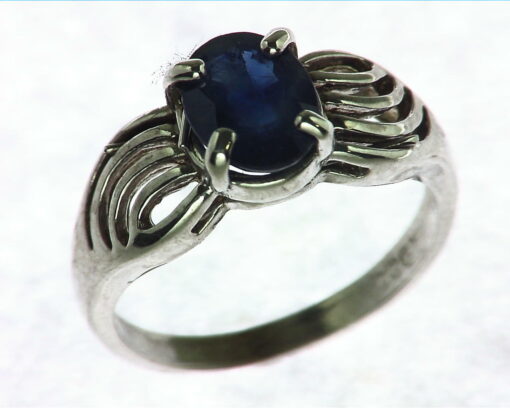 Blue Sapphire Sterling Silver