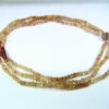 Citrine 3 Strand Necklace