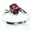 Zircon natural genuine Gemstone Sterling Silver Ring