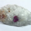 Ruby And Quarts Crystal Natural Genuine Specimen MS,789