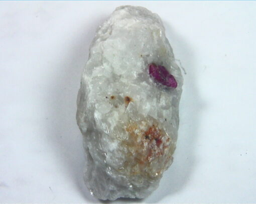 Ruby And Quarts Crystal Natural Genuine Specimen MS,789