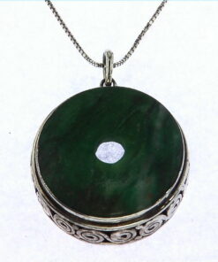 Malachite Sterling Silver Pendent PSS,872