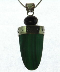 Tiger Eye Mallakite Pendant
