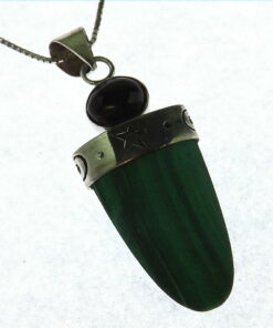 Tiger Eye Mallakite Pendant