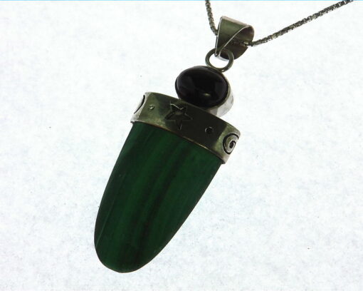 Tiger Eye Mallakite Pendant