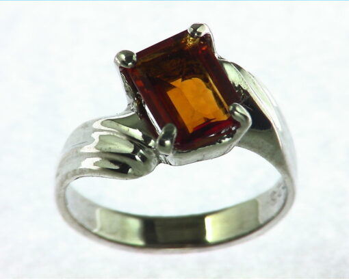 Madera Citrine Sterling Silver Ring