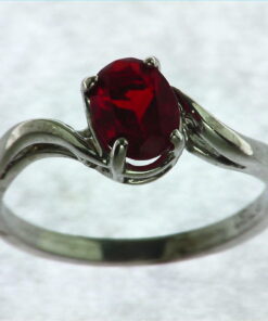 Mexican Fire Opal Sterling Silver Lady,s Ring