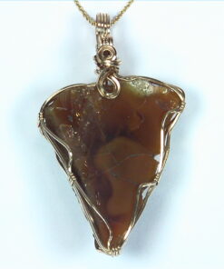 Opal (Ethiopian Black) Natural Genuine Gemstone Pendent, NFG979