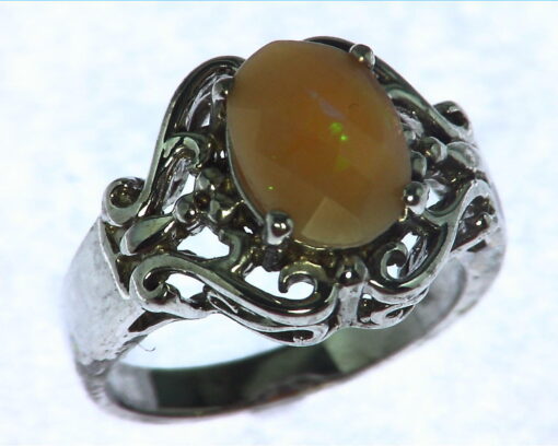 Ethiopian Opal Antique Ring