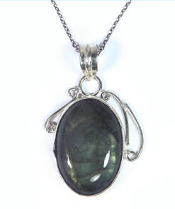 Labradorite Crystal Pendant PSS,899