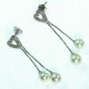 Pearl Diamomd Earrings