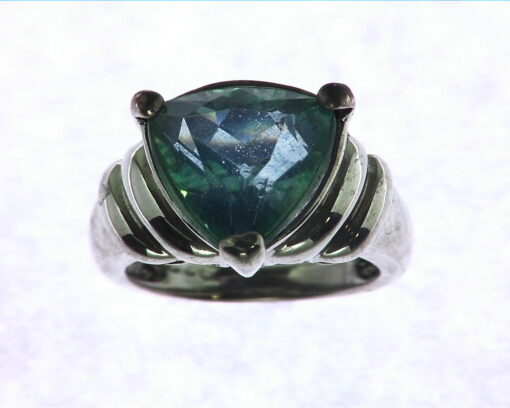 Blue Quarts In a Sterling Silver Ring