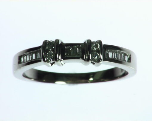 Diamond Gold Band Ring RFK,337