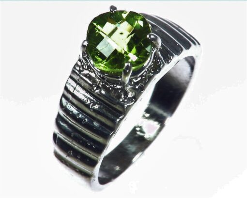 Peridot Natural Genuine Gemstone RingRSS1022