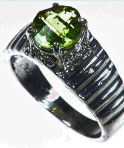 Peridot Natural Genuine Gemstone RingRSS1022