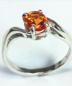 Opal (Mexican) Genuine Gemstone in Sterling silver Ring RSS,452