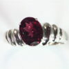 Tourmaline Natural Genuine Gemstone Sterling Silver Ring RSS,495