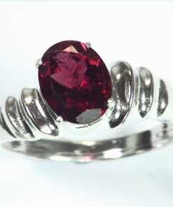 Tourmaline Natural Genuine Gemstone Sterling Silver Ring RSS,495