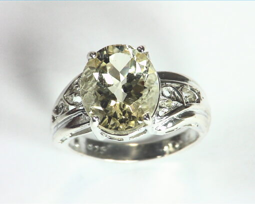 Labradorite Natural genuine gemstone set in Sterling Silver Ring,540