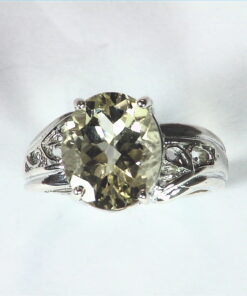 Labradorite Natural genuine gemstone set in Sterling Silver Ring,540