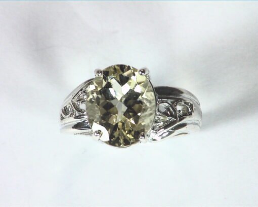 Labradorite Natural genuine gemstone set in Sterling Silver Ring,540