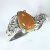 Opal (Mexican) Genuine Gemstone in Sterling silver Ring RSS,600