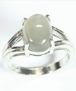 Moonstone Natural Genuine Gemstone Sterling Silver Lady,s Ring RSS,614