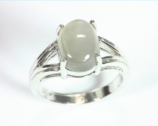 Moonstone Natural Genuine Gemstone Sterling Silver Lady,s Ring RSS,614