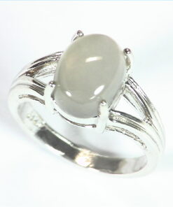 Moonstone Natural Genuine Gemstone Sterling Silver Lady,s Ring RSS,614