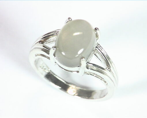Moonstone Natural Genuine Gemstone Sterling Silver Lady,s Ring RSS,614