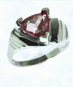 Rose Quarts Sterling Silver Lady,s Ring RSS,471