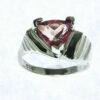 Rose Quarts Sterling Silver Lady,s Ring RSS,471