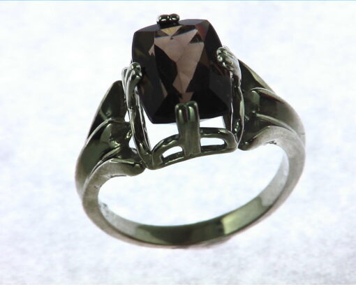 Smokey Quarts Sterling Silver Ring