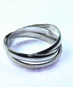 Sterling Silver Puzzle Ring,RSS877