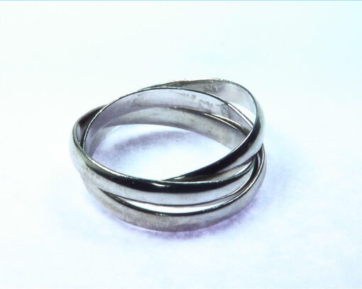 Sterling Silver Puzzle Ring,RSS877