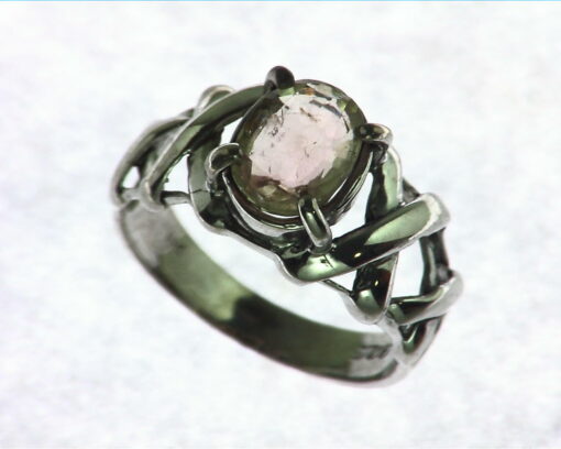 Tourmaline Sterling Silver Ring