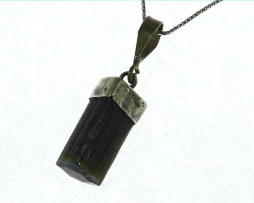 Black Tourmaline Natural Genuine Gemstone Crystal PSS,1034
